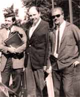 Mit Gunther Schuller (links) und Igor Kipnis (Mitte)